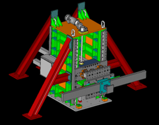 Figure 5: CAD Design of MGA’s New FMVSS 223 Test Equipment